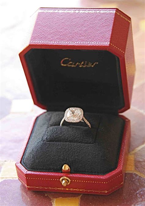 cartier proposal ring|cartier engagement rings cushion cut.